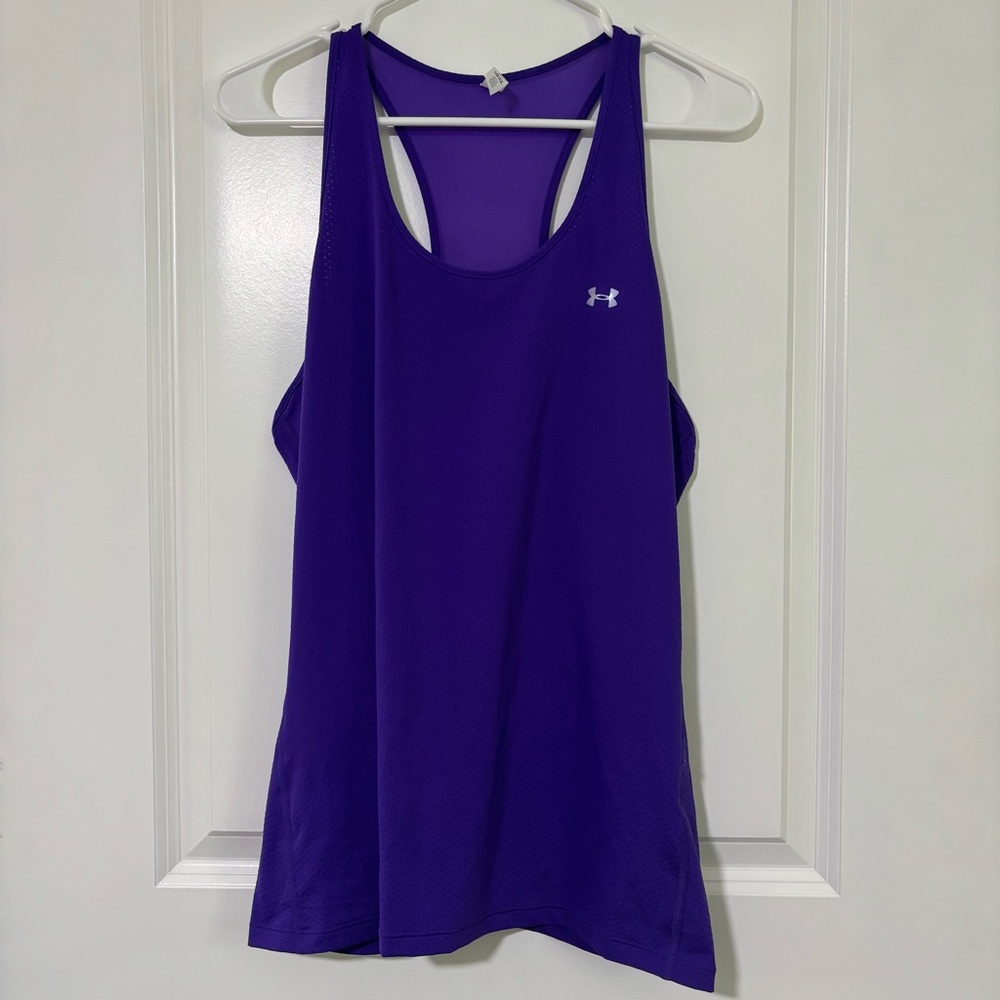 Under Armour Purple Racerback Tank Top